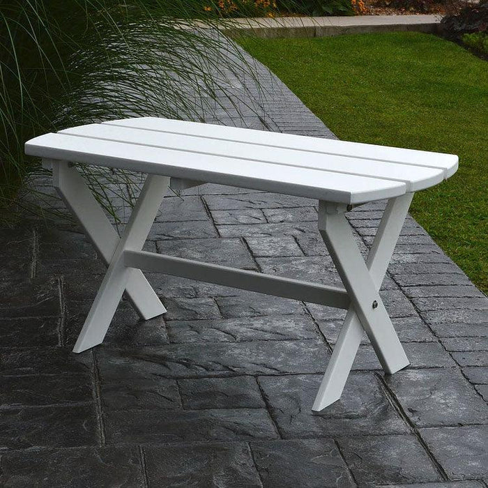Keystone Amish Co. Poly Composite Folding Oval End Table