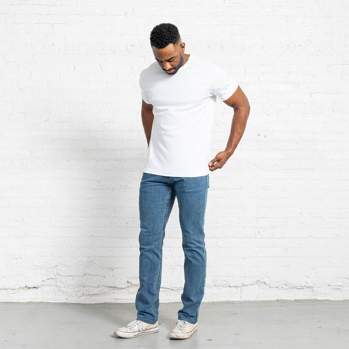 Tailored Fit Light Wash
