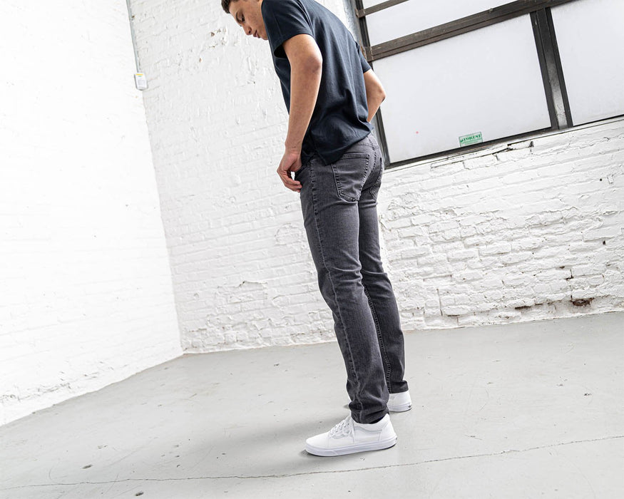 Slim Fit Grey Wash