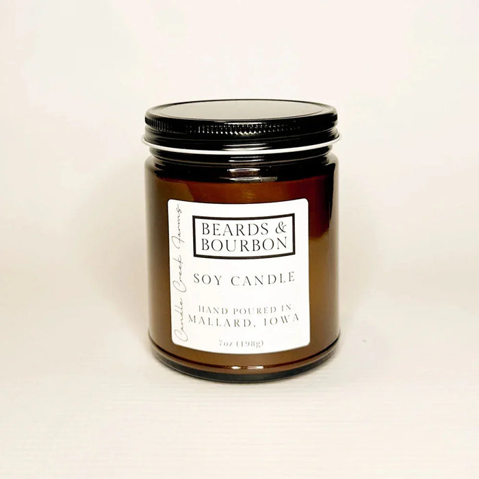 Beards & Bourbon Candle