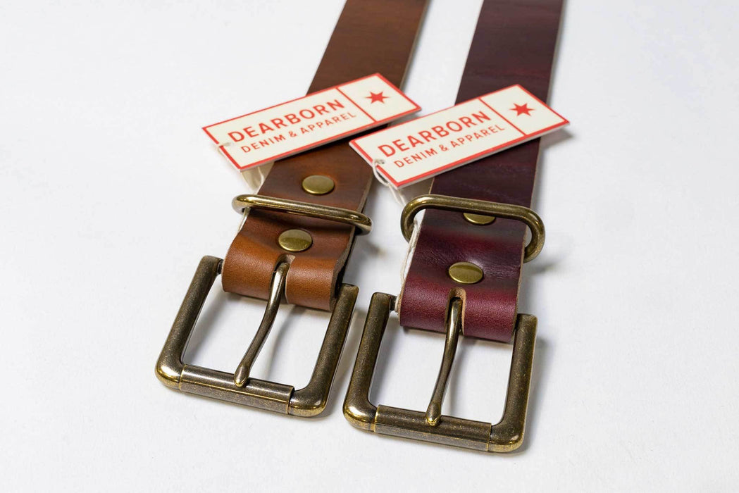 Chicago Tan Leather Belt