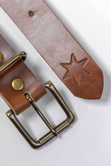 Chicago Tan Leather Belt