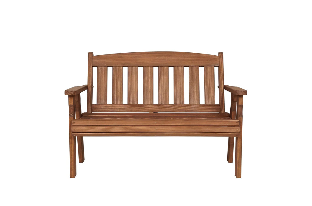Amish Casual 5 Foot Mission Wood Garden Bench