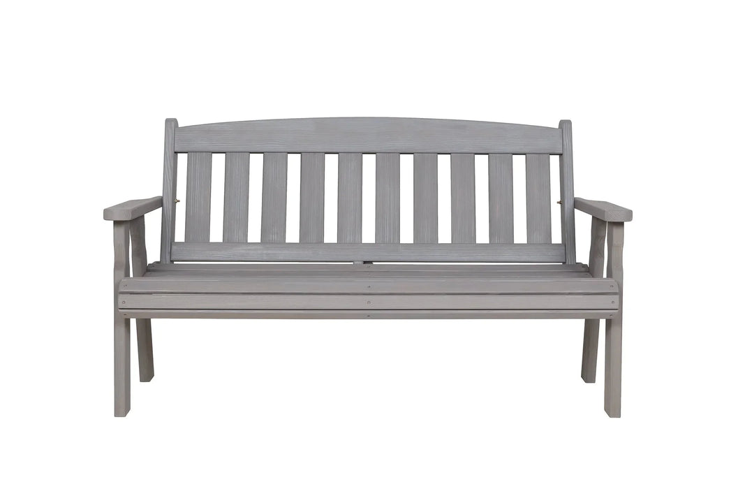 Amish Casual 5 Foot Mission Wood Garden Bench