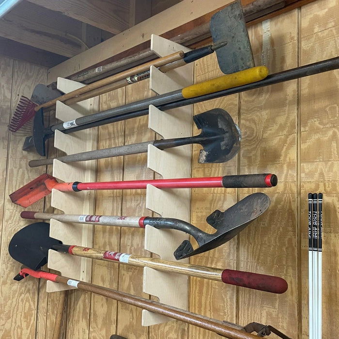 Garage Yard Tool Rack