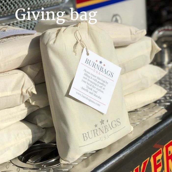 Charcoal Gray Dopp Burn Bag