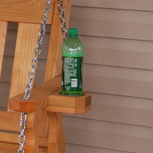 Amish Casual 4 Foot Mission Wood Porch Glider