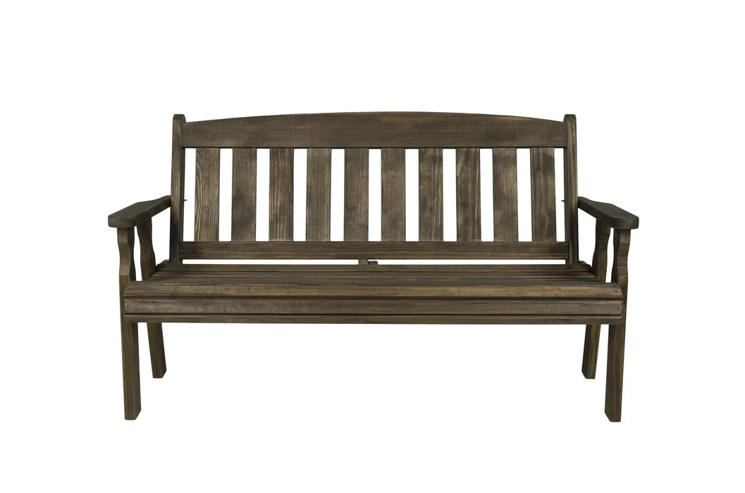 Amish Casual 5 Foot Mission Wood Garden Bench