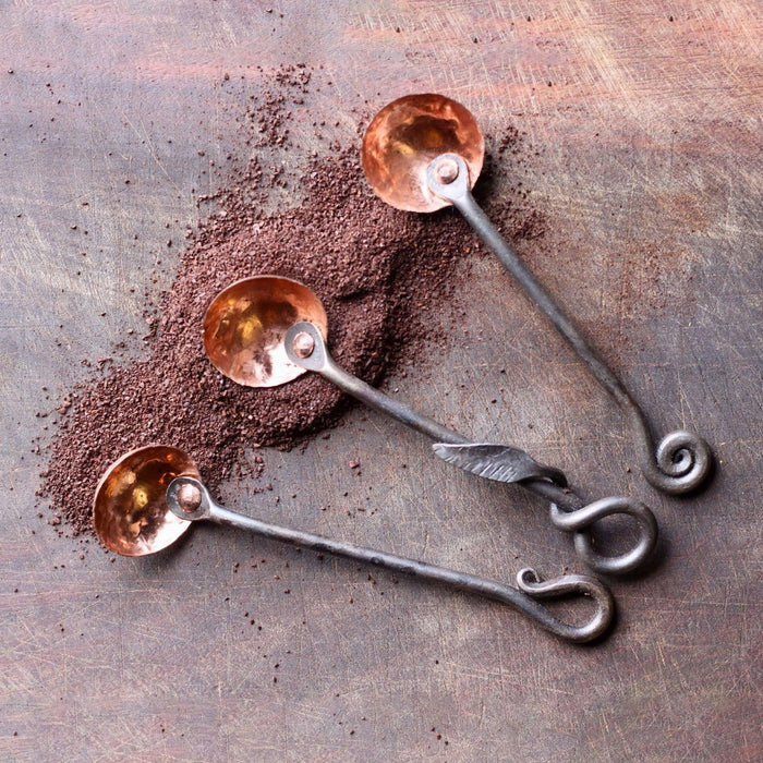Copper and Steel Coffee Scoop - 1 Tbsp
