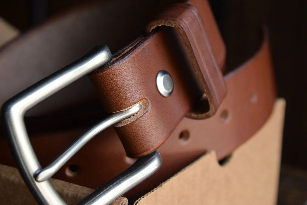 Craft Latigo Leather Belt Brown 1.75