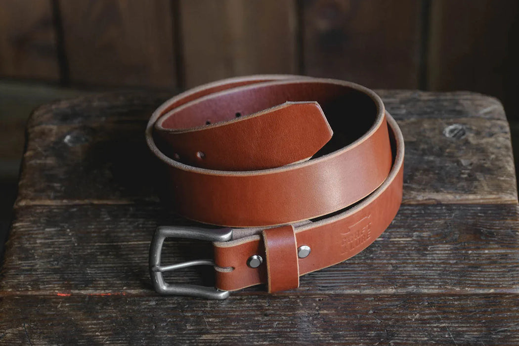 Craft Latigo Leather Belt Brown 1.75