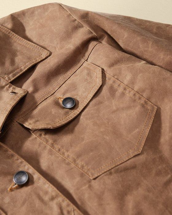 Deadeye Waxed Canvas Trucker Jacket