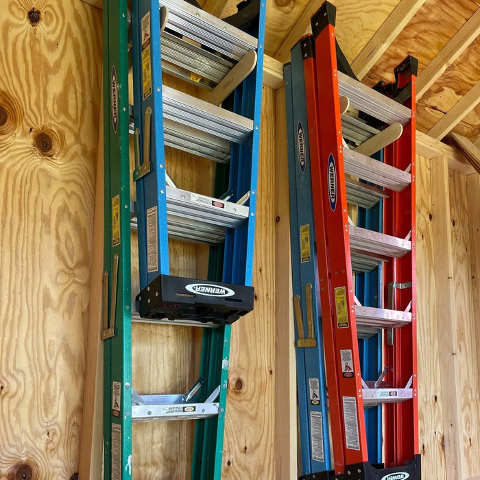 Deluxe Shed Organizer Kit, Garden Yard Tool Rack