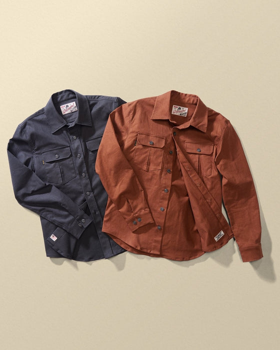 Draftsman Twill Slub Overshirt