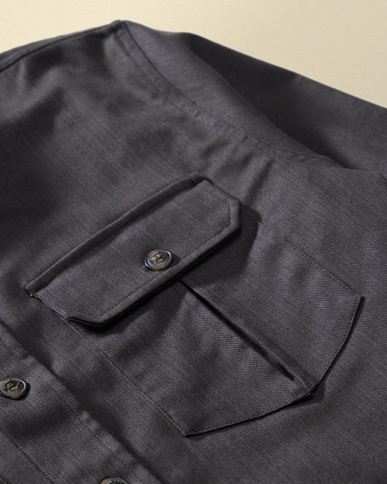 Draftsman Twill Slub Overshirt