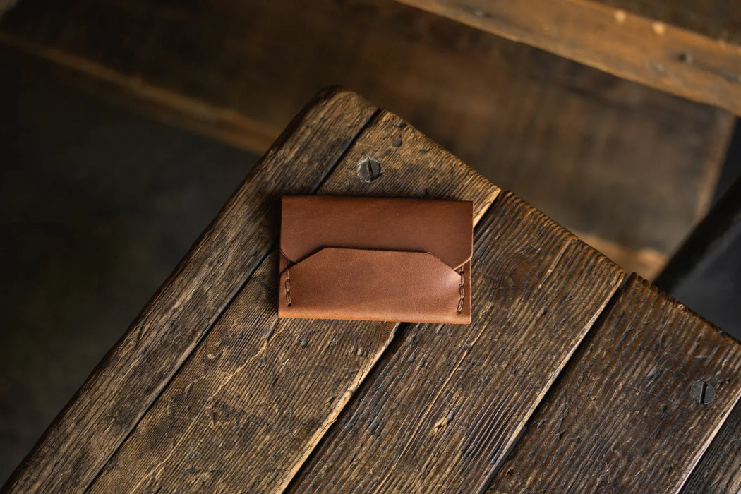 Enfold Leather Card Wallet