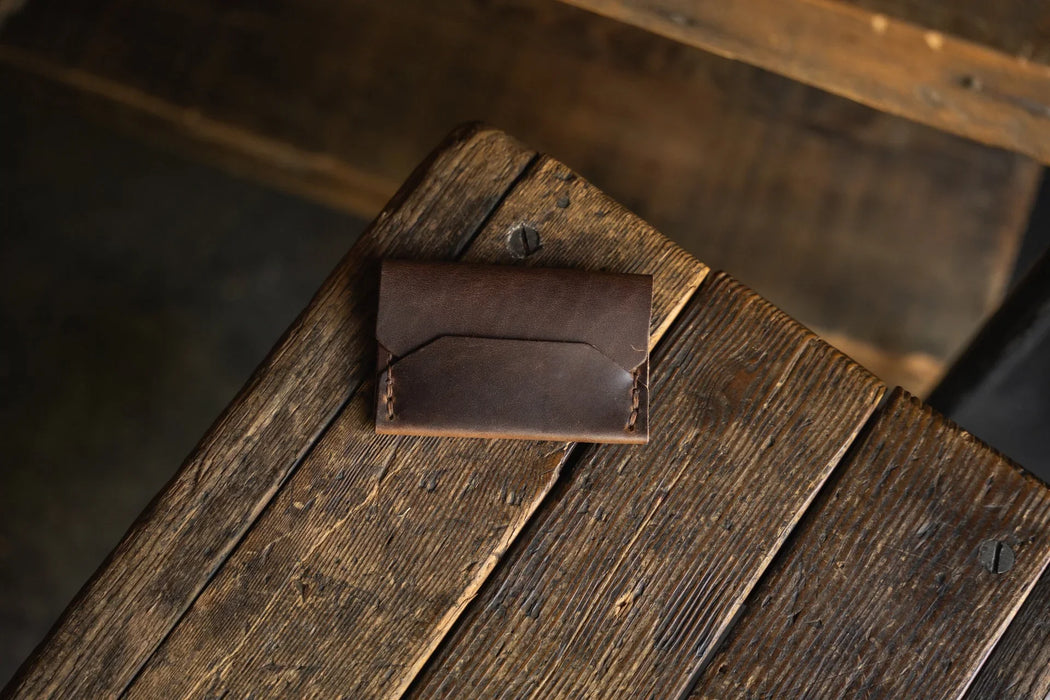 Enfold Leather Card Wallet