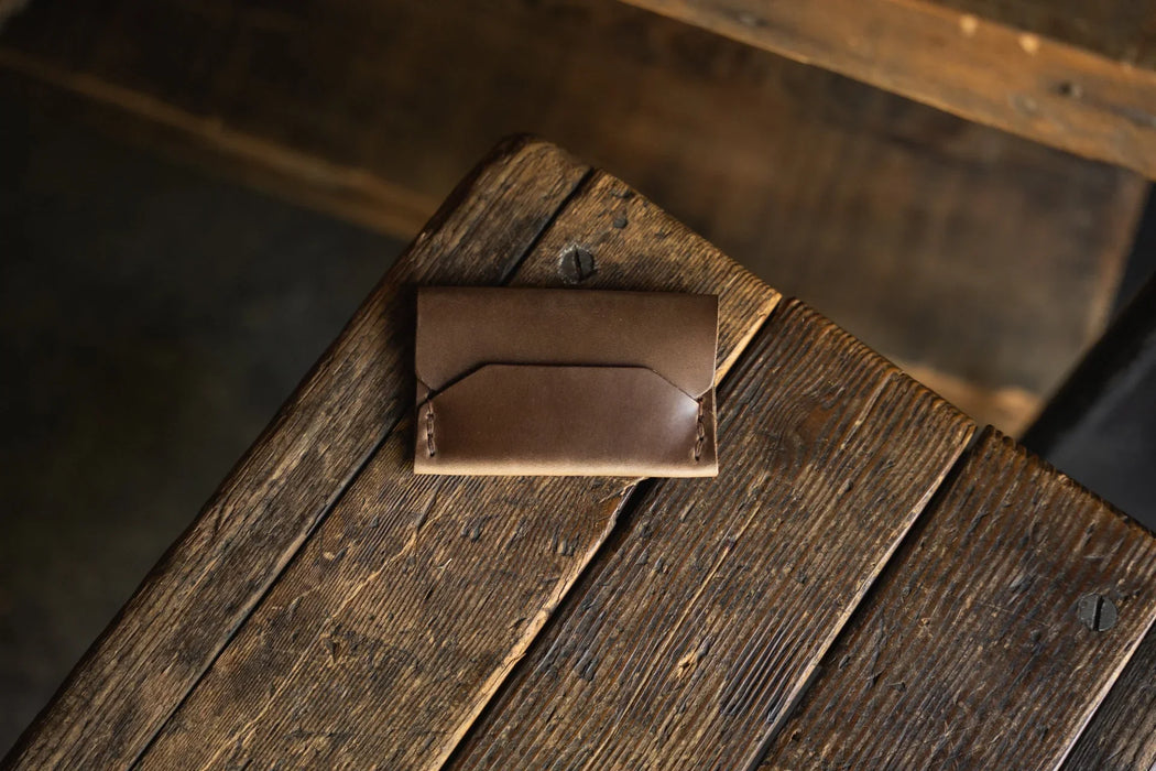Enfold Leather Card Wallet