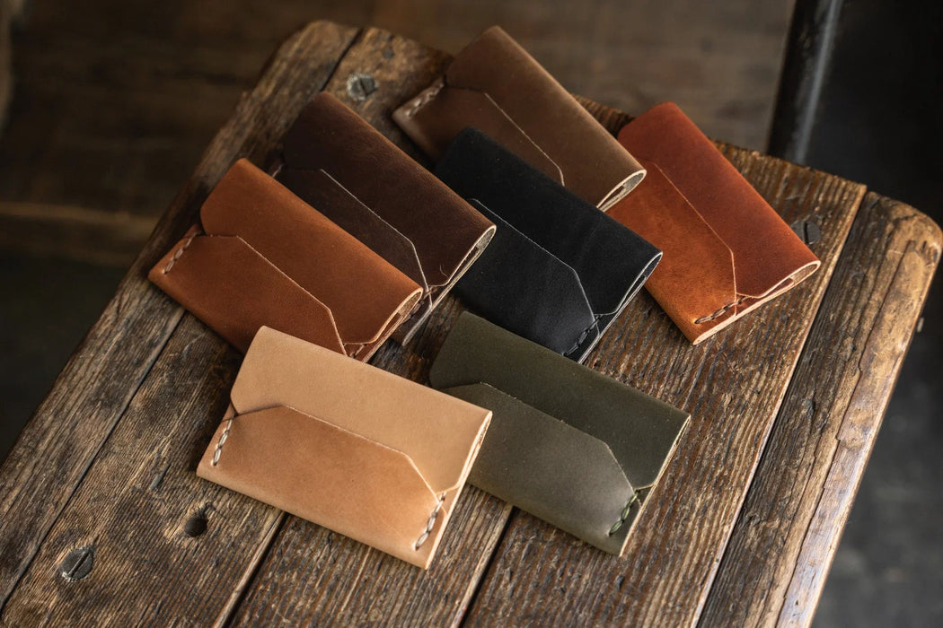 Enfold Leather Card Wallet