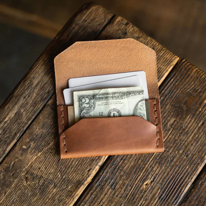 Enfold Leather Card Wallet