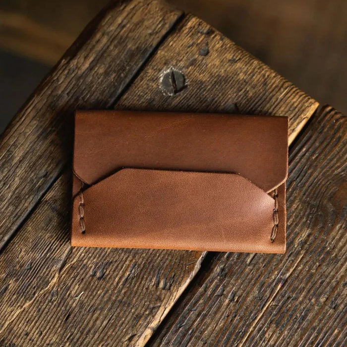 Enfold Leather Card Wallet