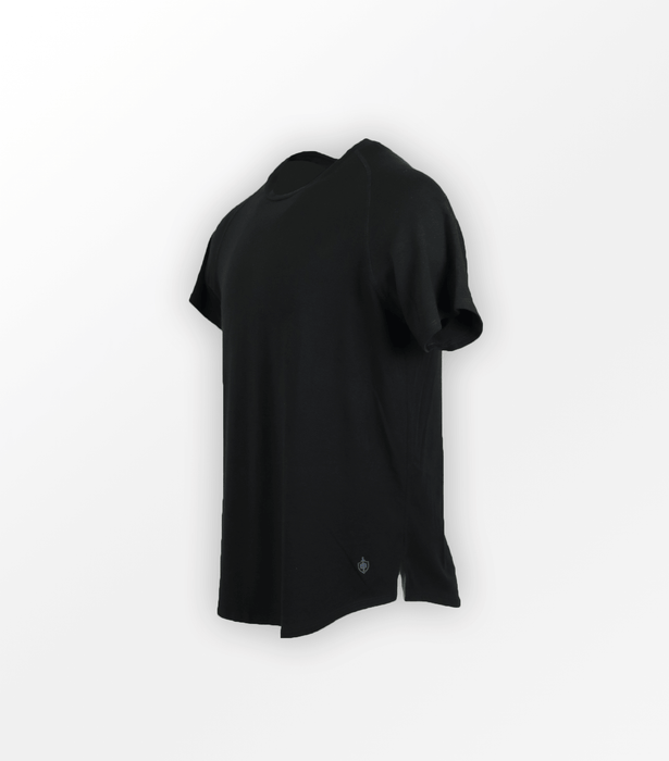 Eucalyptus Mesh Tee - Black