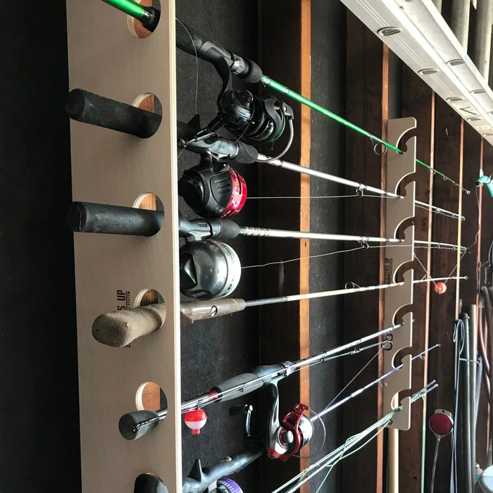 Fishing Rod Shed Organization Rack