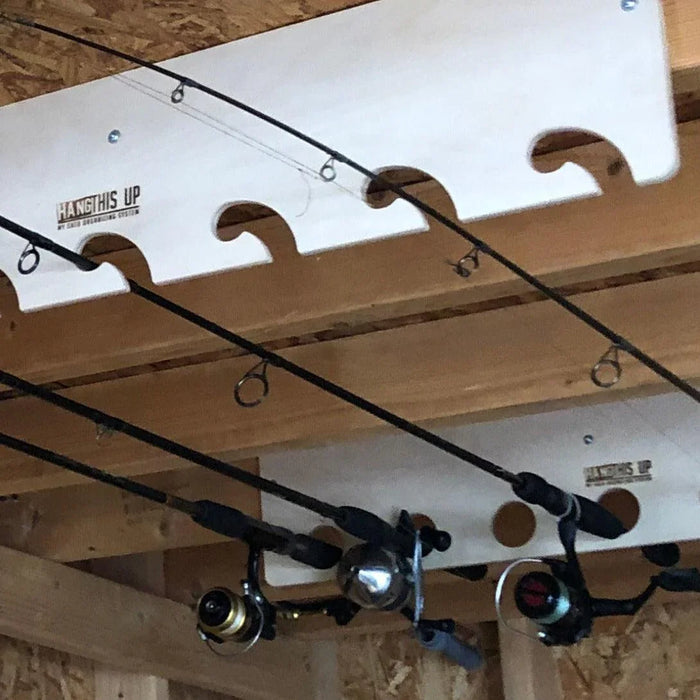 Fishing Rod Shed Organization Rack