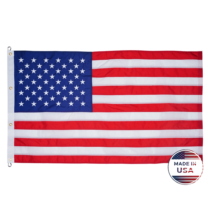 Nylon American Flag - 100% Made in USA