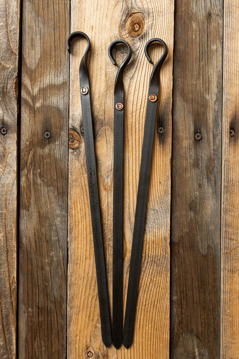 Hand Forged BBQ Skewers (4 Pack)