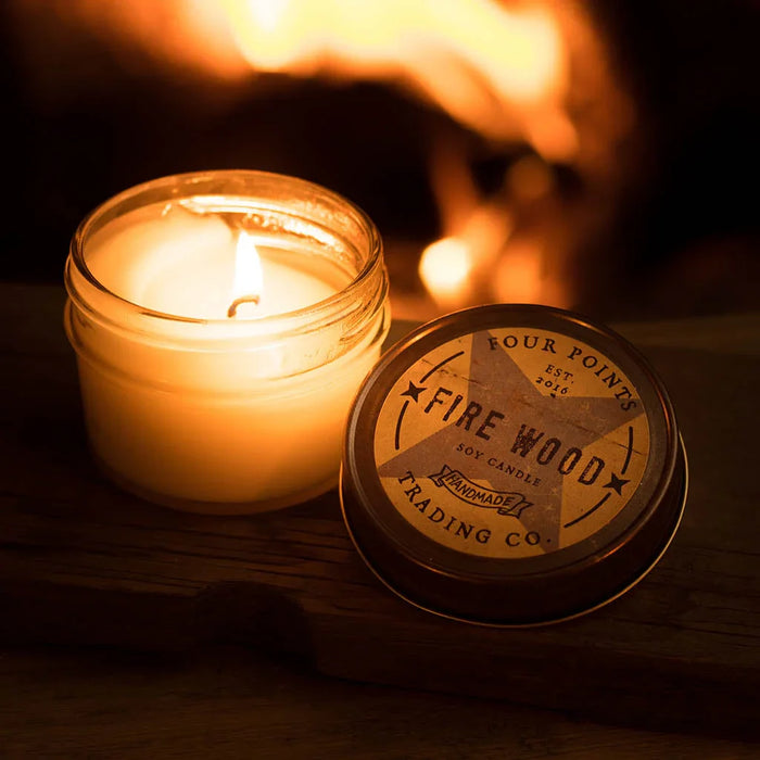 Firewood Candle