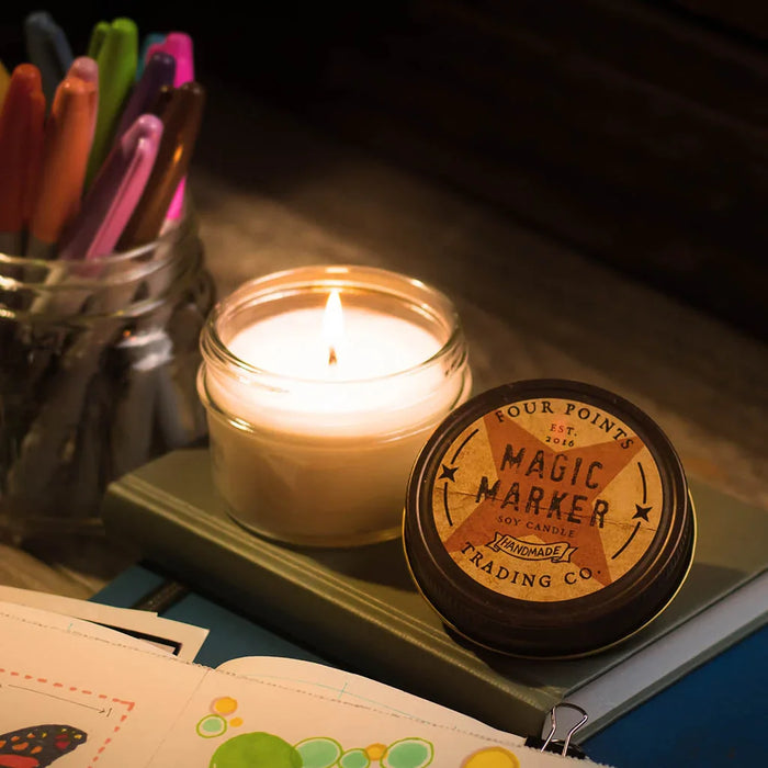 Magic Marker Candle