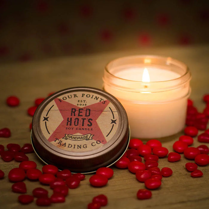 Red Hots Candle