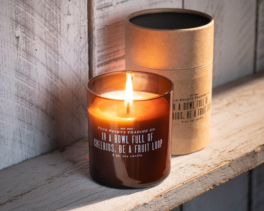 In A Bowl Full Of Cheerios 8oz Soy Candle