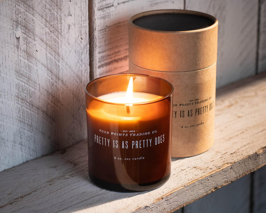 Pretty Is As Pretty Does 8oz Soy Candle