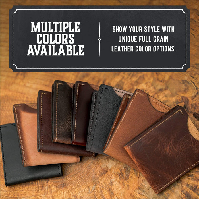 Front Pocket Slim Bifold Wallet for Men