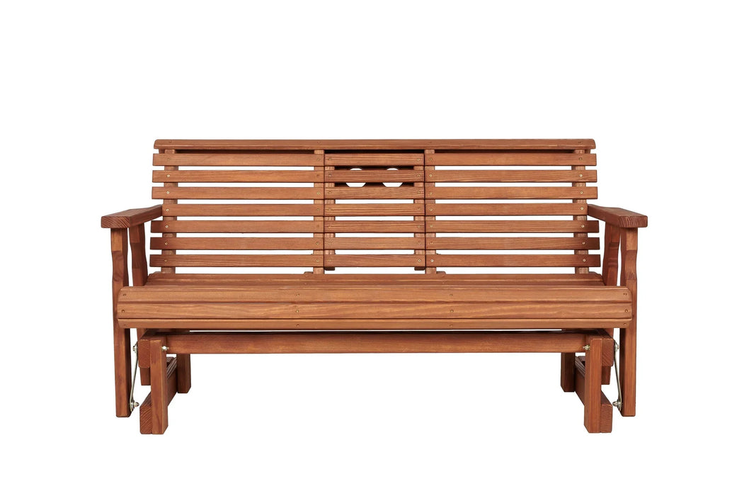 Amish Casual Heavy Duty Rollback Console Glider