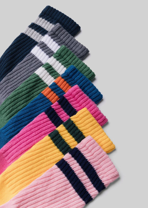 The Retro Double Stripe Sock