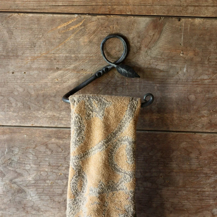 Hand Towel Rack - Leaf Design