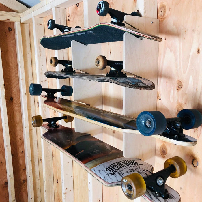 Skateboard Organizer 26" (holds 4)