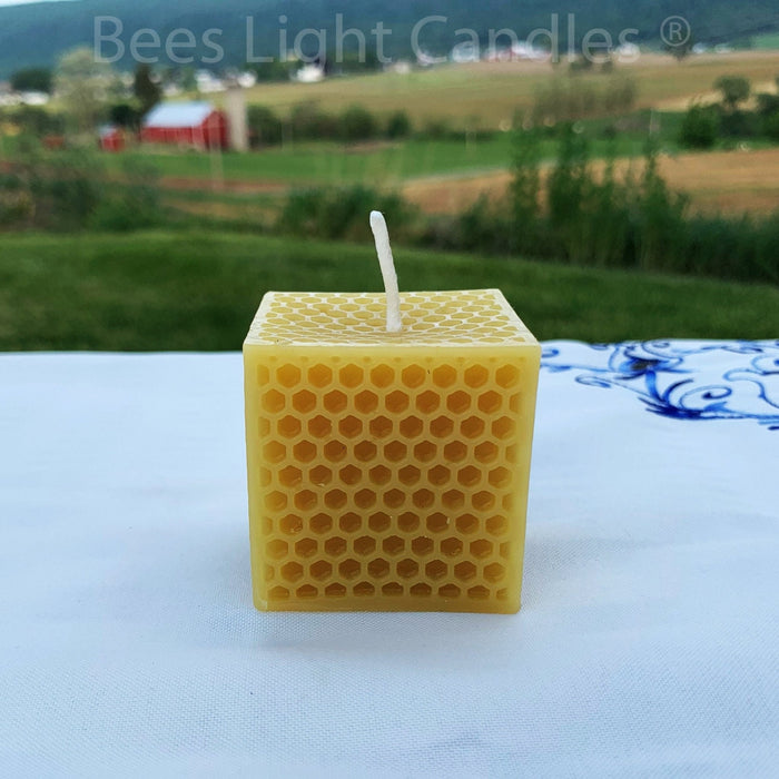 Honeycomb Beeswax Candle Set