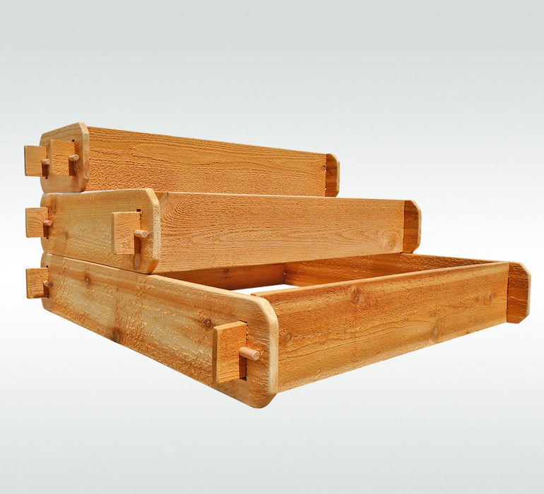 Timberlane Gardens Raised Garden Bed Kit 3 Tiered Pyramid Elevated Planter