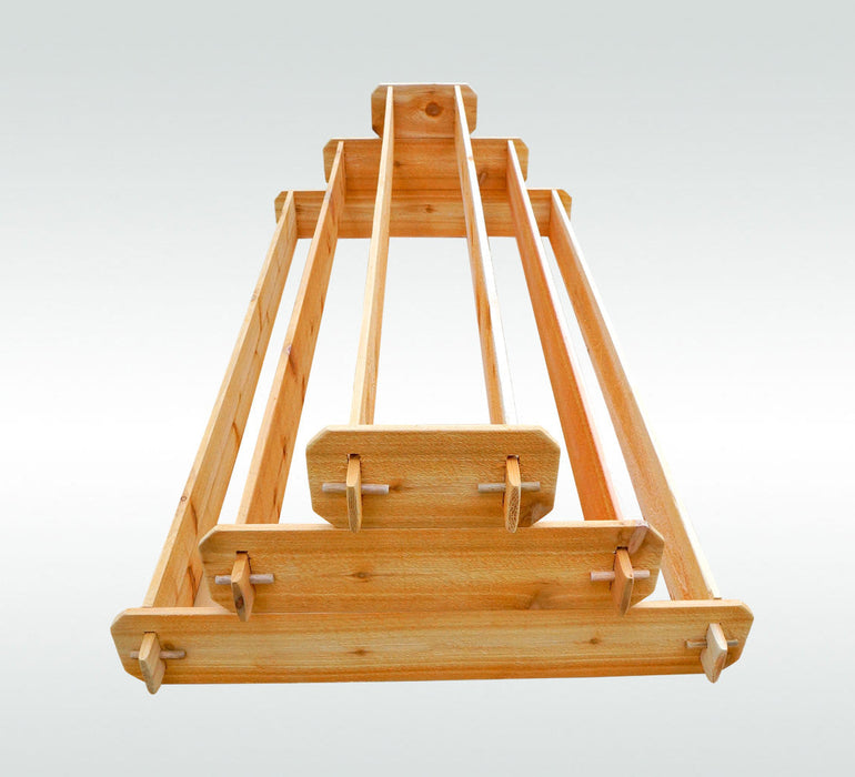 Timberlane Gardens Raised Garden Bed Kit Large 3 Tiered Elevated Planter