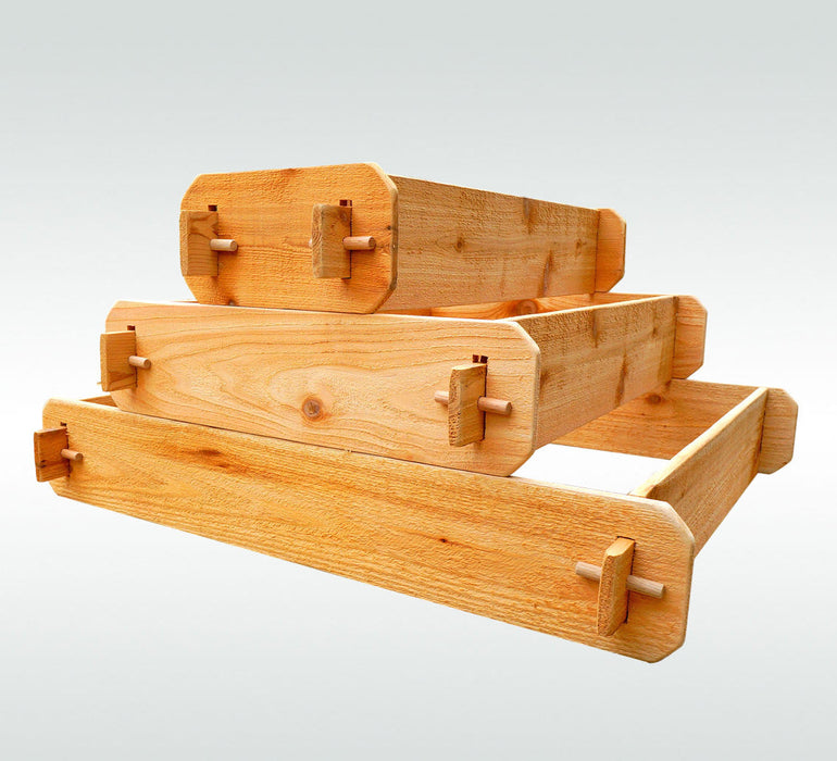 Timberlane Gardens Raised Garden Bed Kit 3 Tiered Pyramid Elevated Planter