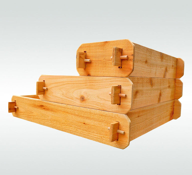 Timberlane Gardens Raised Garden Bed Kit 3 Tiered Pyramid Elevated Planter