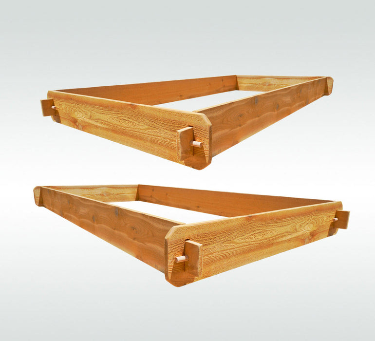 Timberlane Gardens Raised Garden Bed Kit Double Deep (Two 3x6)