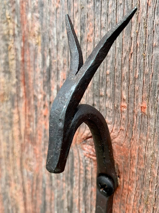 Mini Animal Hooks - Ram Bull Longhorn Unicorn Gazelle Antelope