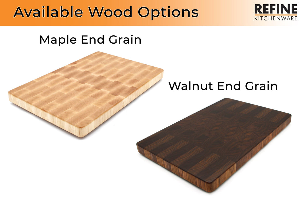 Extra Large End Grain Walnut Cutting Board