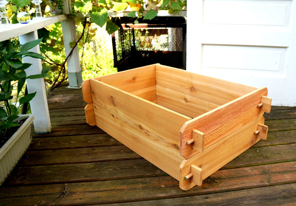 Timberlane Gardens Raised Garden Bed Kit Double Deep (Two 2x3)