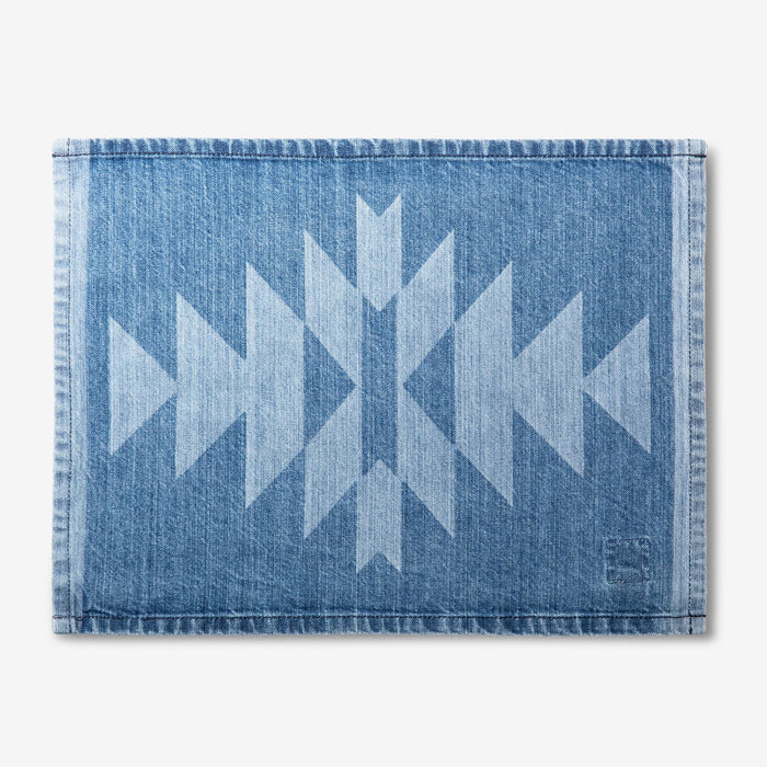 PLACEMAT - LASER PRINTED DENIM